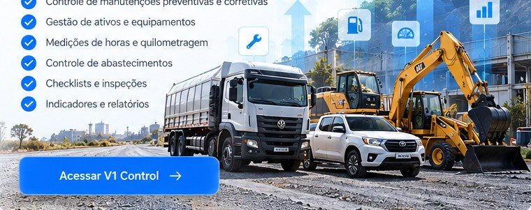 Caminhão, veículo leve e máquinas de linha amarela