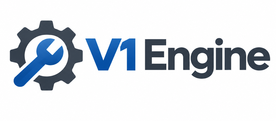 Logo original V1 Engine